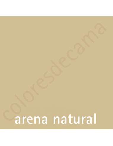 Sábana Bajera 100 Algodón - Arena...