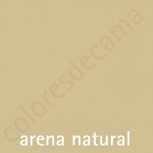 Sábana Bajera 100 Algodón - Arena natural - 75 x 190 x 10 cm 2