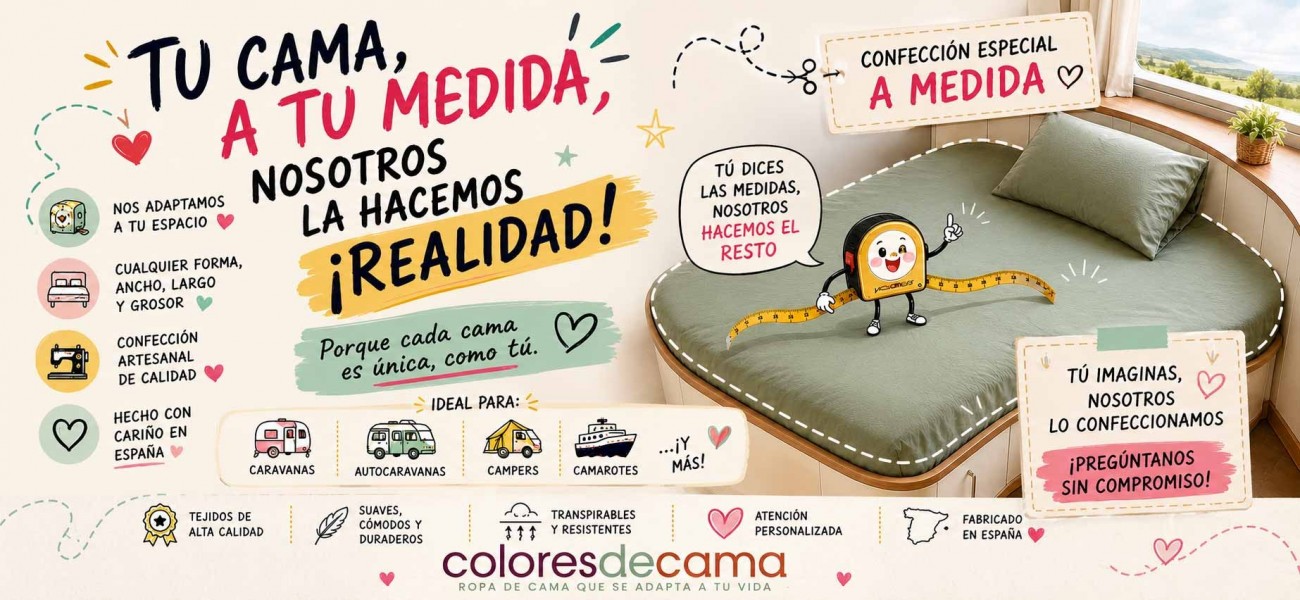Ropa de Cama para Autocaravanas