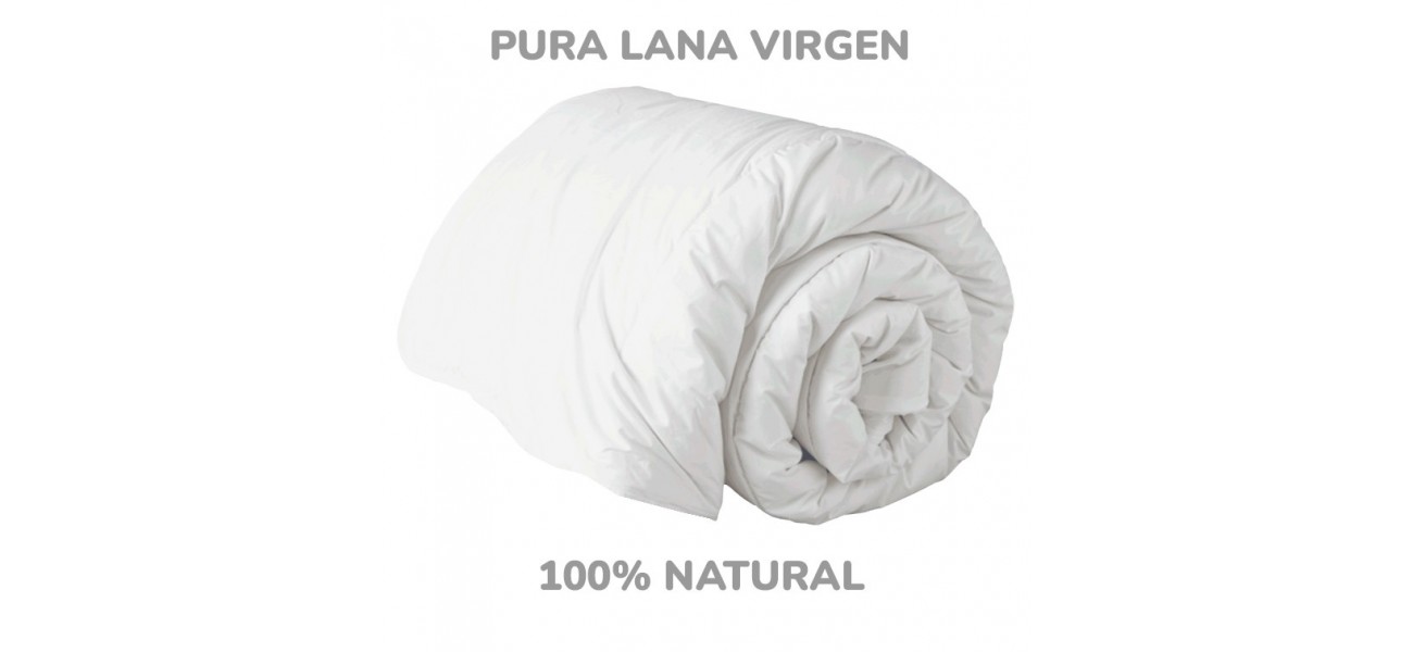 Rellenos Sacos Nórdicos Natural Lana Virgen